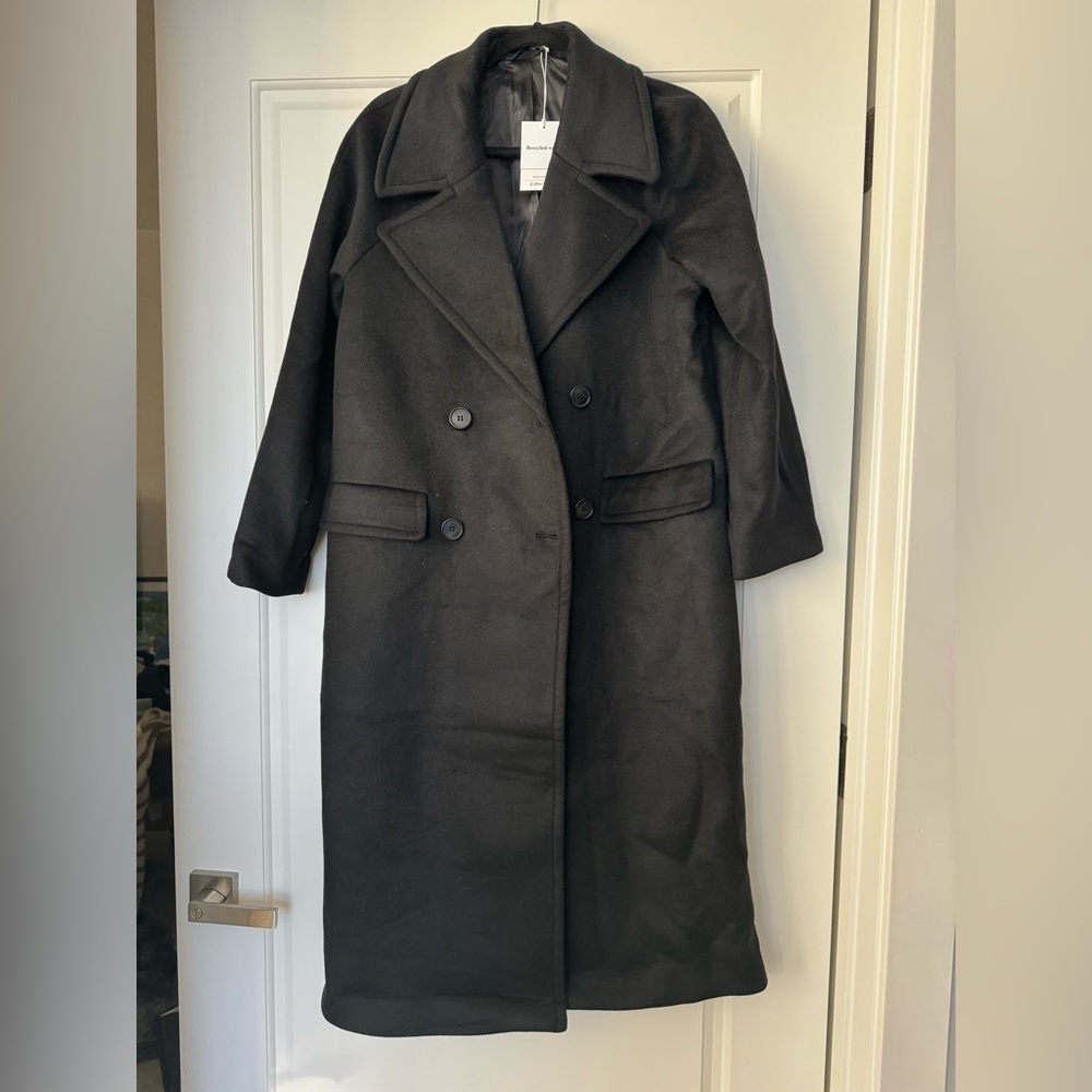 And other stories double breasted coat